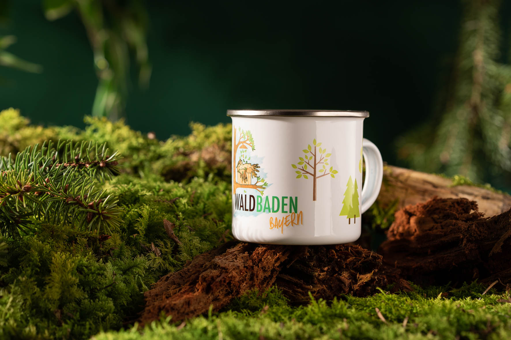 Waldbaden Produkte Tasse